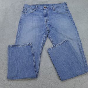Vintage Levis 569 Jeans Relaxed Straight Men 34X34 Faded Distressed Baggy Grunge